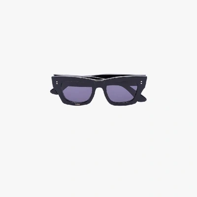 Natasha Zinko Black Square Frame Sunglasses