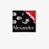 ALEXANDER MCQUEEN MULTICOLOURED SKULL JACQUARD SCARF,6277883A83Q15341076