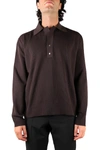 BOTTEGA VENETA RIBBED TECHNO PIQUE POLO SHIRT,11471882