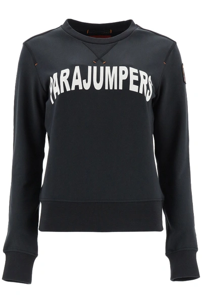 Parajumpers Bianca Sweatshirt With Logo In Black