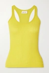 THE LINE BY K EDIE RIBBED COTTON TANK