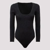 JACQUEMUS JACQUEMUS ADOUR RIBBED BODYSUIT