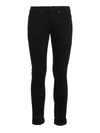 Dondup Man Black Mius Slim Jeans In Black