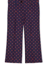 GUCCI POLKA-DOT TAILORED TROUSERS