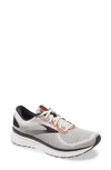 Brooks Adrenaline Gts 19 Running Shoe In Grey/ Black/ Red