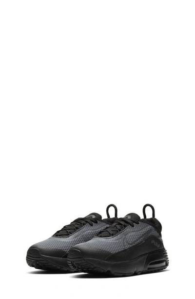 Nike Air Max 2090 Big Kids' Shoes In Black/white/wolf Grey