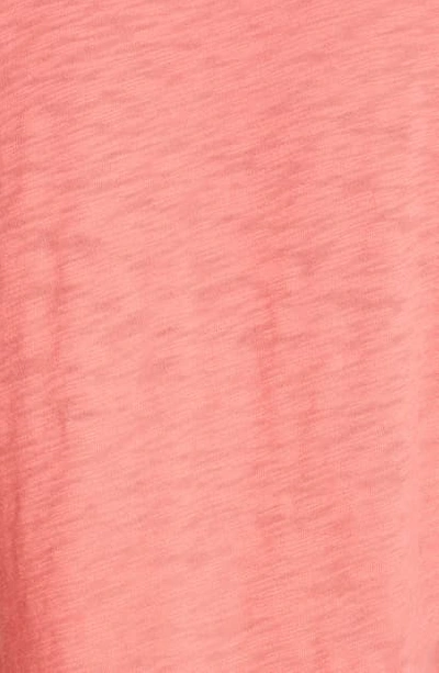 Atm Anthony Thomas Melillo Schoolboy Cotton Crewneck T-shirt In Rose 2002