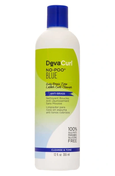 Devacurl No-poo Blue Anti-brass Zero Lather Curl Cleanser