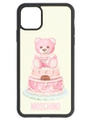 MOSCHINO MOSCHINO TEDDY CAKE PRINT IPHONE 11 PRO MAX CASE