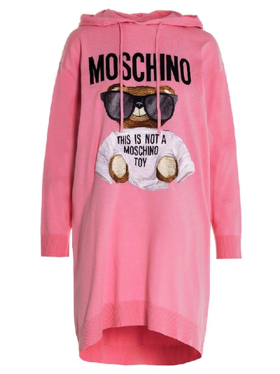 Moschino Women's  Pink Cotton Dress