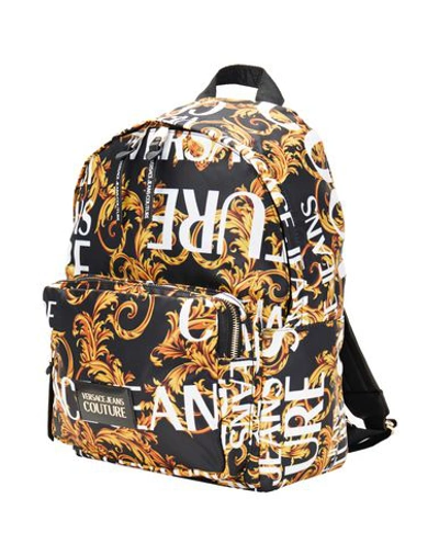 Versace Jeans Backpack & Fanny Pack In Black