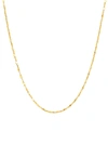 SAKS FIFTH AVENUE 14K YELLOW GOLD LINK CHAIN NECKLACE,0400012812148