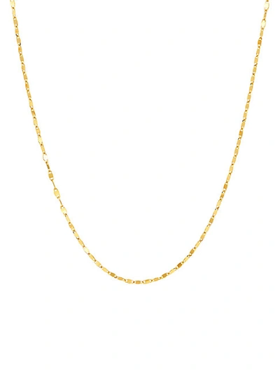 Saks Fifth Avenue 14k Yellow Gold Solid Link Chain Necklace