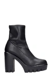 GIUSEPPE ZANOTTI ANKLE BOOTS IN BLACK LEATHER,11471925