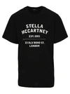STELLA MCCARTNEY STELLA MCCARTNEY LOGO PRINT T-SHIRT,11468966