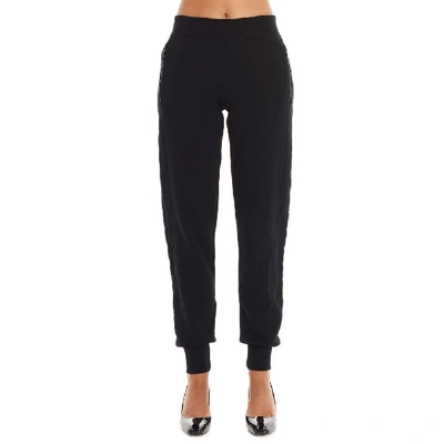 Moschino Women's Black Cotton Joggers