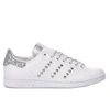 ADIDAS ORIGINALS ADIDAS WOMEN'S WHITE LEATHER SNEAKERS,AD1250 6