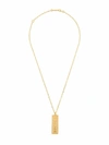 AMBUSH AMBUSH MEN'S GOLD METAL NECKLACE,12112097GOLD UNI