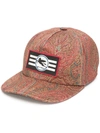 ETRO ETRO MEN'S RED COTTON HAT,1T8345130150 L