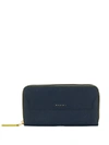 MARNI MARNI WOMEN'S BLUE LEATHER WALLET,PFMOE11U17LV520Z304Y UNI