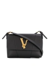 VERSACE VERSACE WOMEN'S BLACK LEATHER SHOULDER BAG,DBFH489D5VITK41OT UNI