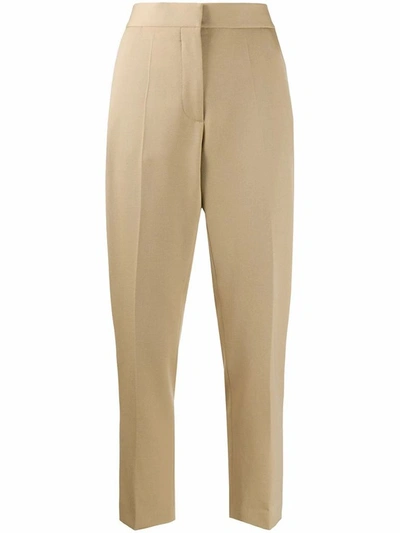 Burberry Wool Sartorial Pants In Beige