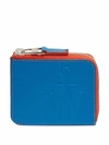 JW ANDERSON J.W. ANDERSON WOMEN'S BLUE LEATHER WALLET,HB0114LA0001817 UNI