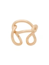 Federica Tosi Dynamic Shape Ring In Gold