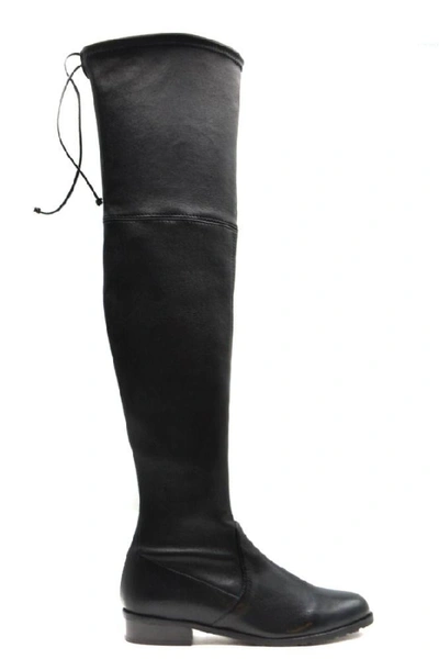 Stuart Weitzman Women's Black Leather Boots