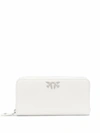 PINKO PINKO WOMEN'S WHITE LEATHER WALLET,1P21KZY5FFI09 UNI