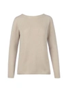 MAX MARA S MAX MARA WOMEN'S BROWN CASHMERE SWEATER,93660809600002 S