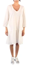 ALTEA ALTEA WOMEN'S WHITE VISCOSE DRESS,657028 38