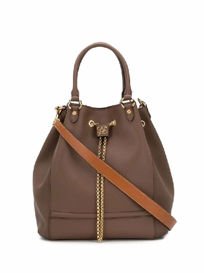 Fendi Women's Brown Leather Handbag