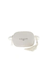 GAELLE PARIS GAELLE PARIS WOMEN'S WHITE POLYURETHANE BELT BAG,GBDA1415WHITE UNI