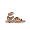 KENDALL + KYLIE KENDALL + KYLIE WOMEN'S BROWN LEATHER SANDALS,KKBIANCA02 9