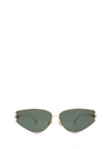 DIOR DIOR WOMEN'S GOLD METAL SUNGLASSES,DIORGIPSY2DDBO7 62