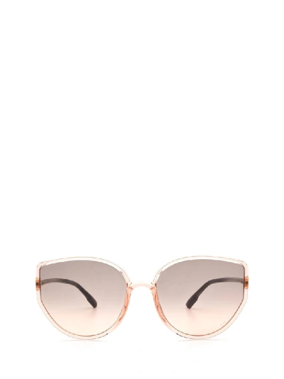 Dior Women's Pink Metal Sunglasses