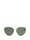 DIOR DIOR WOMEN'S GOLD METAL SUNGLASSES,DIORGIPSY1DDBO7 62