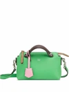 FENDI FENDI WOMEN'S GREEN LEATHER HANDBAG,8BL1455QJF1B8B UNI