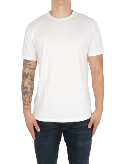 Altea Embroidered Cotton-jersey T-shirt In White