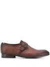 OFFICINE CREATIVE OFFICINE CREATIVE MEN'S BROWN LEATHER MONK STRAP SHOES,OCULEME007CANG2D243 40