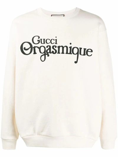 Gucci Orgasmique Sweatshirt In 9232 Natrlb