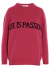 ALBERTA FERRETTI ALBERTA FERRETTI WOMEN'S FUCHSIA CASHMERE jumper,J096766031210 40