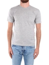 ASPESI ASPESI MEN'S GREY COTTON T-SHIRT,3107A34341115 XS