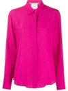 STELLA MCCARTNEY STELLA MCCARTNEY WOMEN'S FUCHSIA SILK SHIRT,606912SY2065624 44