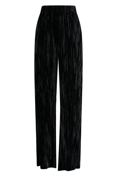 Balenciaga Women's  Black Viscose Pants