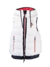 MONCLER MONCLER WOMEN'S WHITE POLYAMIDE VEST,8G51000899A9041 M