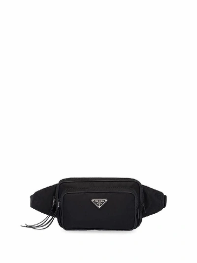 Prada Women's Black Leather Belt Bag