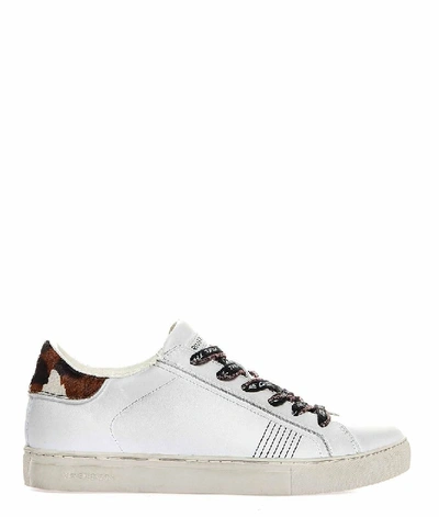 Crime London Low Top Trainer In White