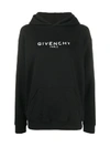 GIVENCHY GIVENCHY WOMEN'S BLACK COTTON SWEATSHIRT,BWJ01C3Z0Y001 XS